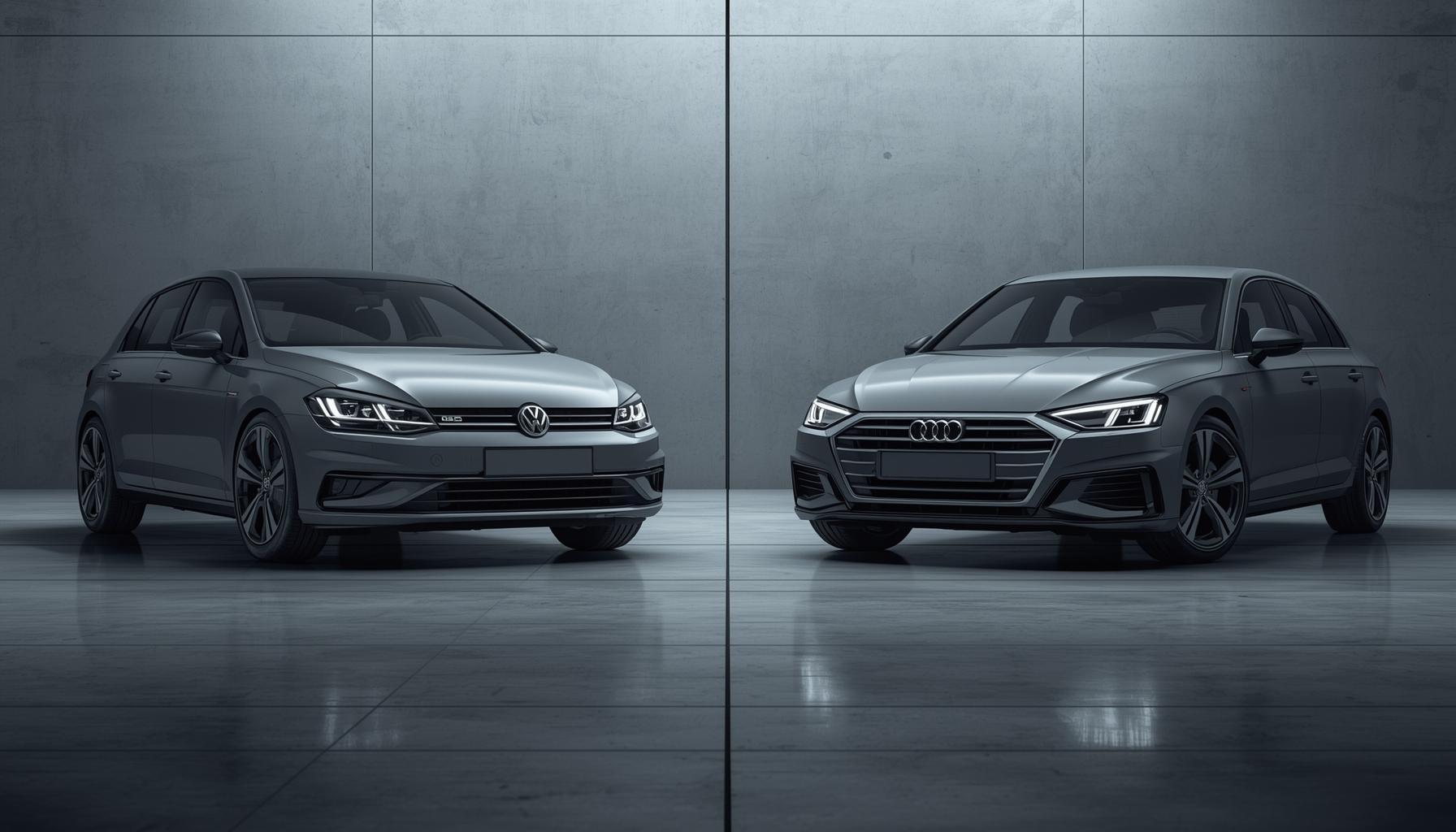 Diferencias clave entre Volkswagen y Audi usados